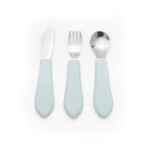 Fancy 3 piece Cutlery Set - Duck Egg Blue