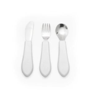 Fancy 3 piece Cutlery Set - Snow