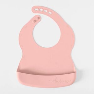 Wild Silicone Bib - Blush
