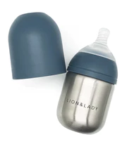 Lion & Lady The Feeding Bottle - French Navy