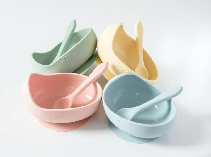 Wild Indiana Silicone Baby Bowl and Spoon Set | Wild Indiana Silicone Baby Bowl and Spoon Set - Image 2