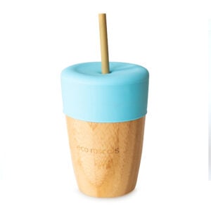 Eco Rascals Large Bamboo Cup - Blue