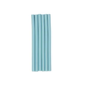 Itti Silicone Straws - 6 Pack Thin - Eucalyptus Green