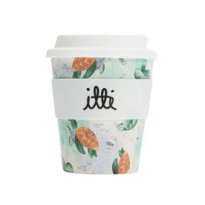 240ml Itti Bamboo Baby Cino Cup with Straw - Crush