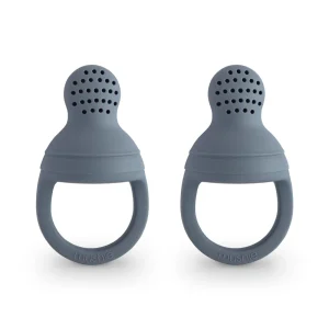 Mushie - Fresh Food Feeder - Dark Grey