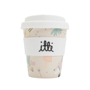 240ml Itti Bamboo Baby Cino Cup with Straw - Fairy Magic