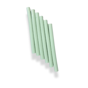 Itti Silicone Straws - 6 Pack Standard - Apple Green